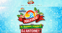 Desktop Screenshot of pool-party.ch